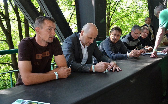 Oslavy 30. výročí zisku titulu Bohemians ČKD Praha