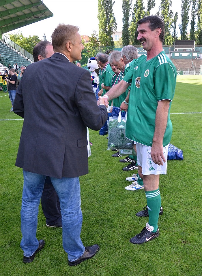 Oslavy 30. výročí zisku titulu Bohemians ČKD Praha