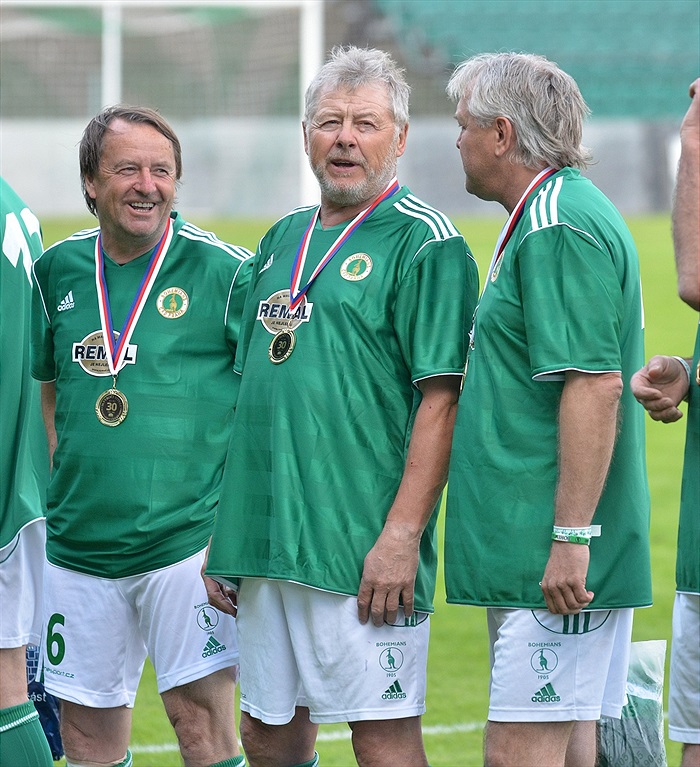 Oslavy 30. výročí zisku titulu Bohemians ČKD Praha
