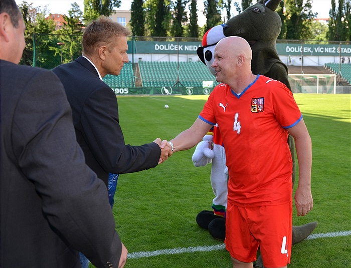 Oslavy 30. výročí zisku titulu Bohemians ČKD Praha