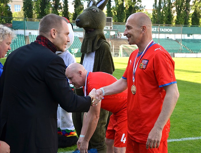 Oslavy 30. výročí zisku titulu Bohemians ČKD Praha