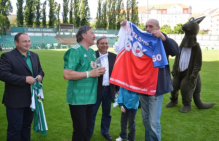 Oslavy 30. výročí zisku titulu Bohemians ČKD Praha