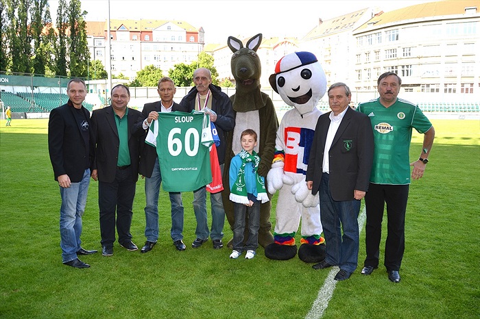 Oslavy 30. výročí zisku titulu Bohemians ČKD Praha