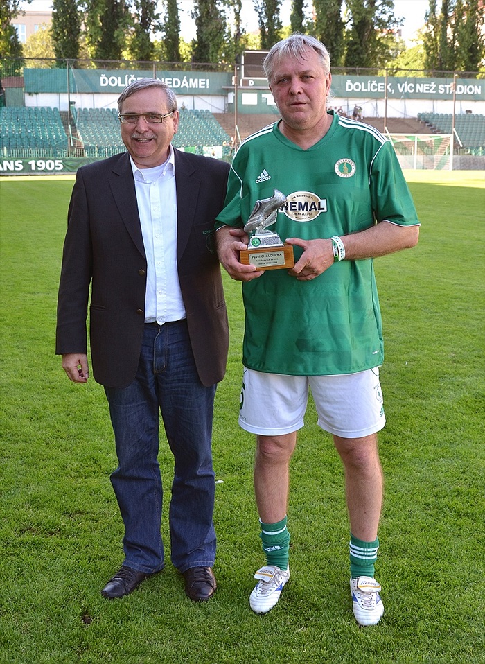 Oslavy 30. výročí zisku titulu Bohemians ČKD Praha