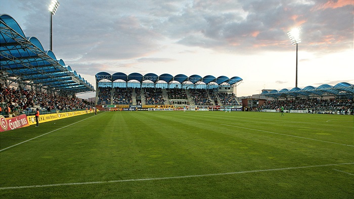 Mladoboleslavský stadion.