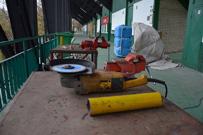 Dostavba nové kotelny pro potřeby vyhřívaného trávníku